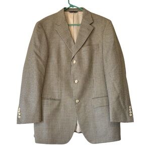 T. Harris London Silk/Wool/Linen Blend Blazer Size 40R